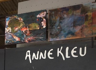 Anne Kleu at the Art Shed Paternoster Waterfront